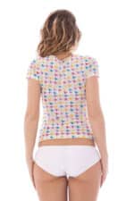 A-STYLE WHITE WOMAN EXTERNAL T-SHIRT - Image 3