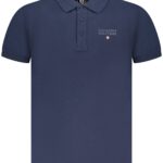 MILITARY ACADEMY MEN'S BLUE SHORT SLEEVE POLO