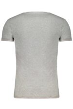 ERONAUTICA MILITARE MEN'S GRAY SHORT SLEEVE T-SHIRT - Image 2