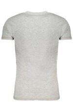 ERONAUTICA MILITARE MEN'S GRAY SHORT SLEEVE T-SHIRT - Image 2