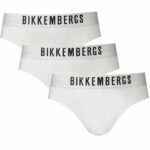 BIKKEMBERGS MEN'S WHITE SLIP
