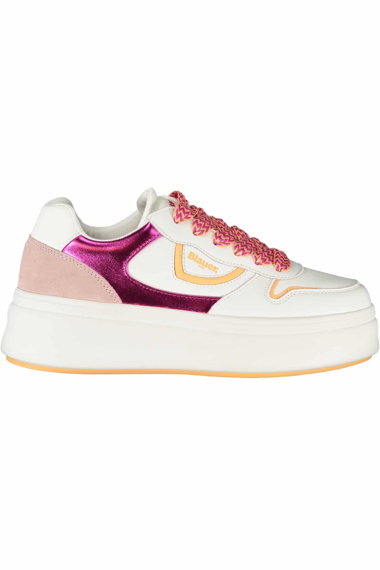 blauercalzaturasportivadonnabianco_1 BLAUER SPORTS SHOES WOMEN WHITE - Image 1
