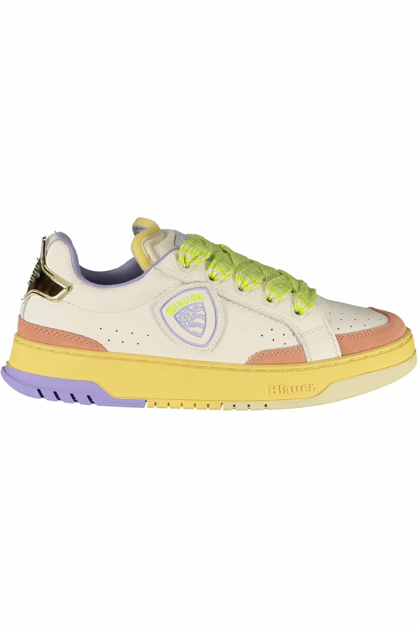 blauercalzaturasportivadonnabianco_1 BLAUER SPORTS SHOES WOMEN WHITE - Image 1