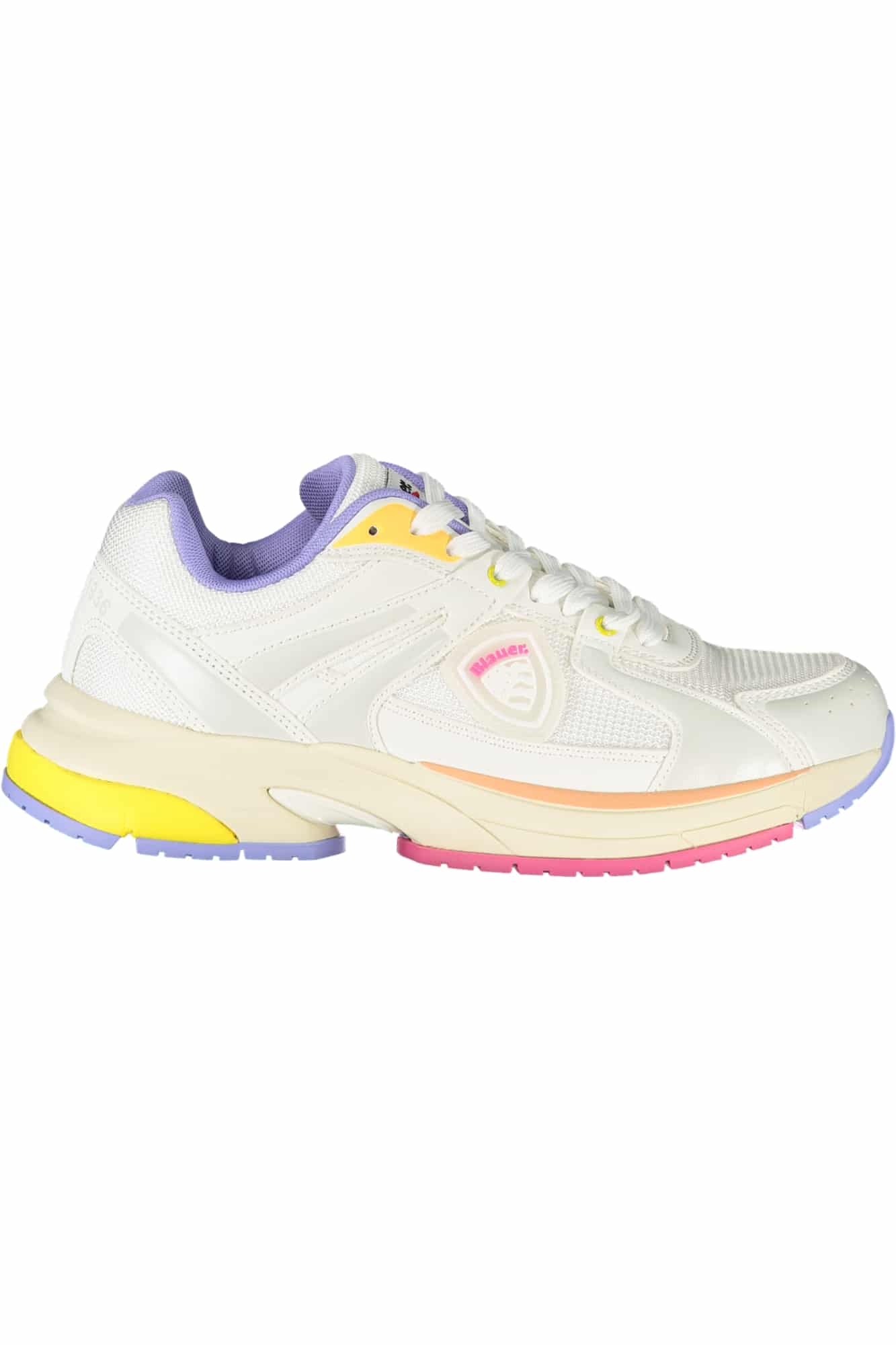 blauercalzaturasportivadonnabianco_1 BLAUER SPORTS SHOES WOMEN WHITE - Image 1