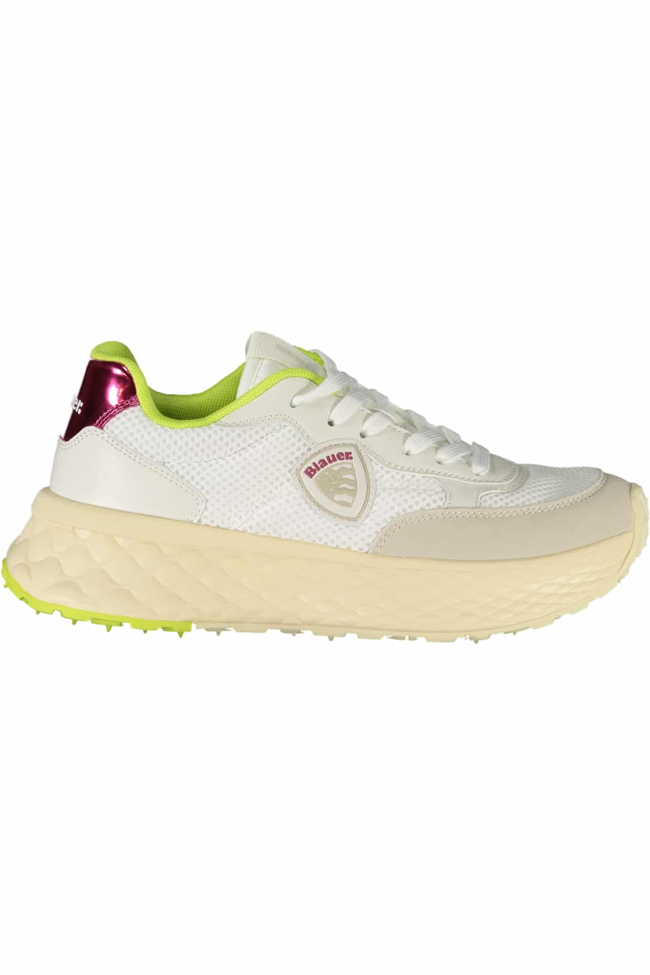 blauercalzaturasportivadonnabianco_1 BLAUER SPORTS SHOES WOMEN WHITE - Image 1