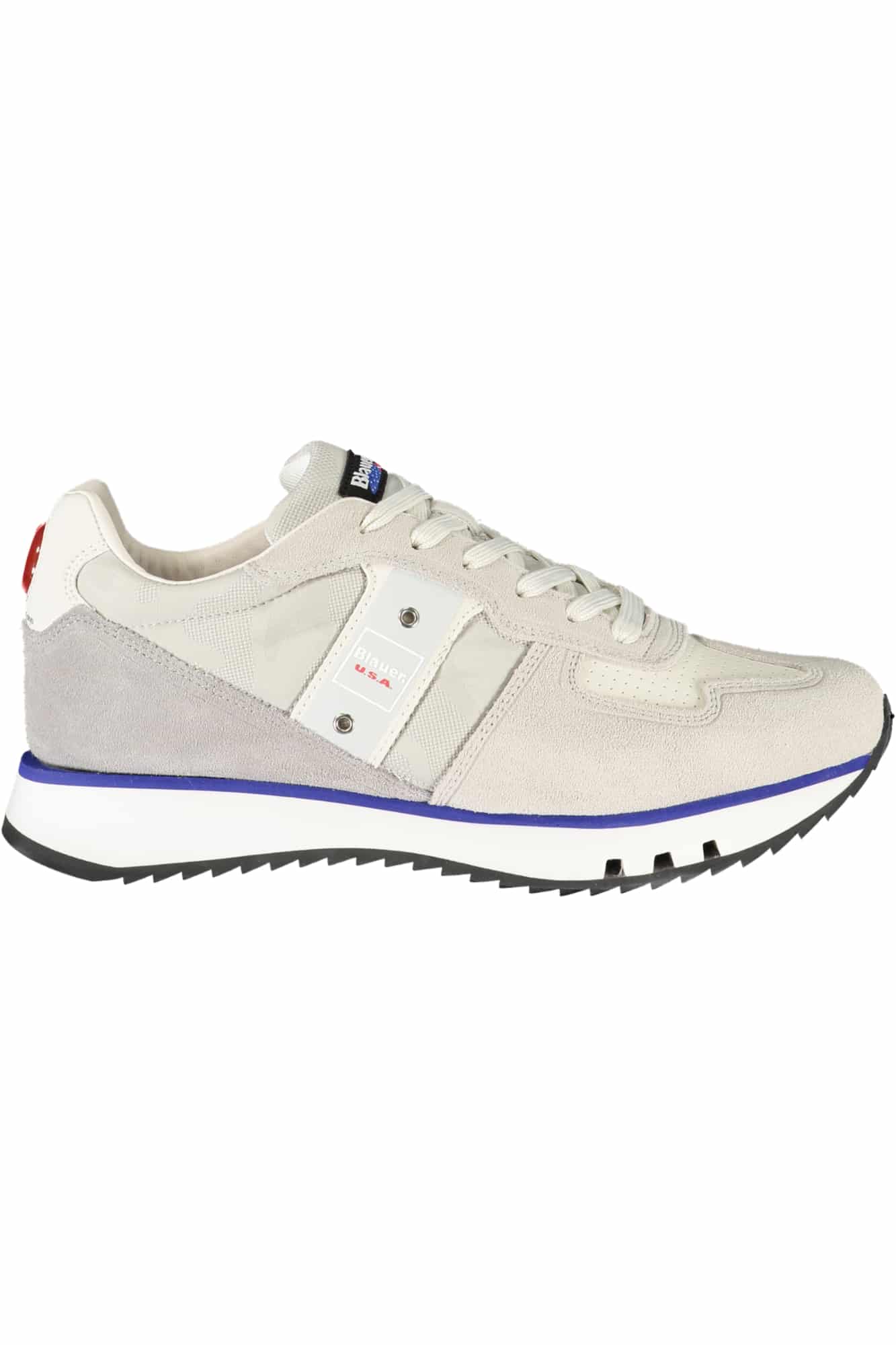 blauercalzaturasportivauomogrigio_1 BLAUER MEN'S SPORTS FOOTWEAR GREY - Image 1