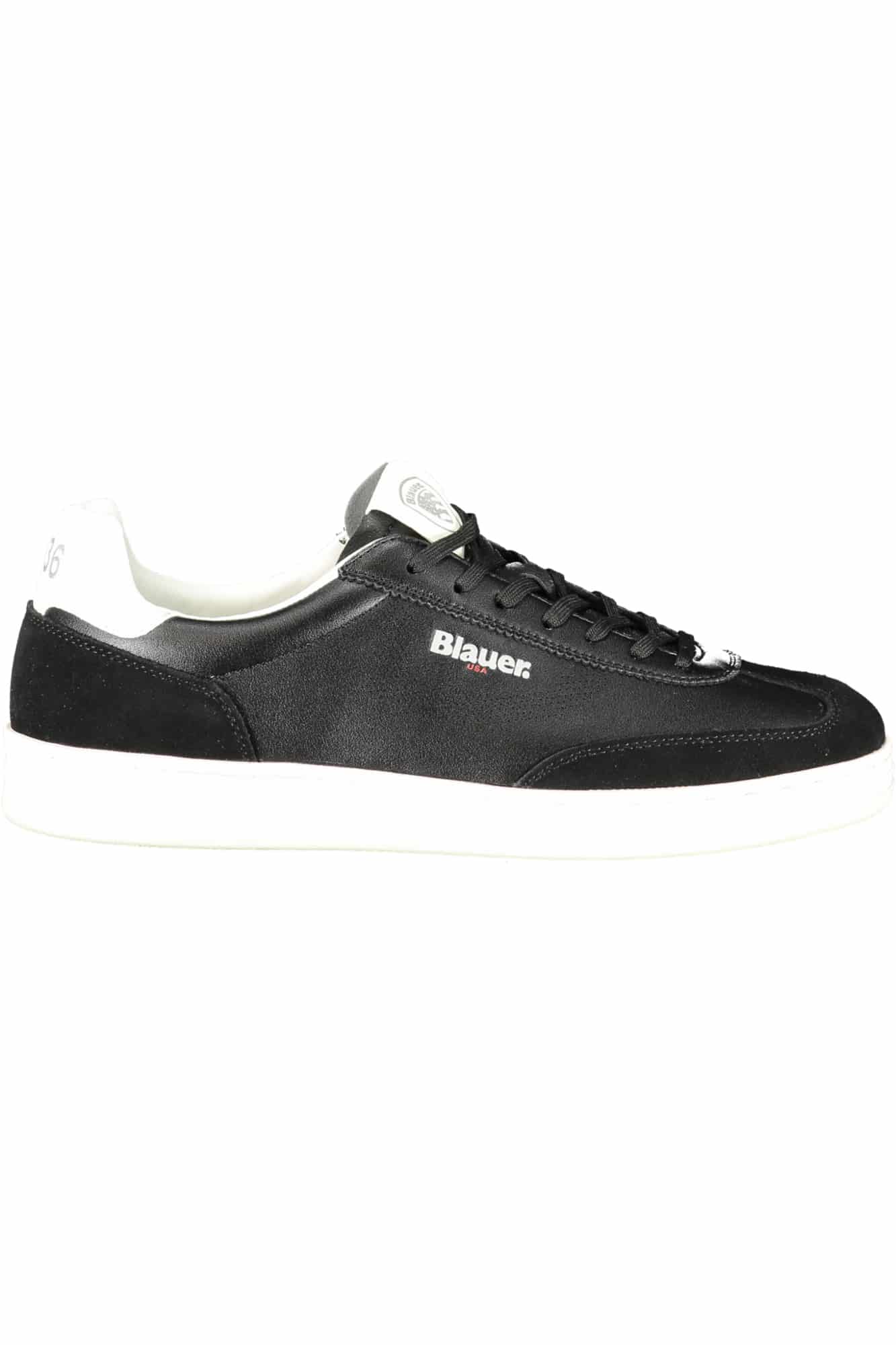 blauercalzaturasportivauomonero_1 BLAUER MEN'S SPORTS FOOTWEAR BLACK - Image 1