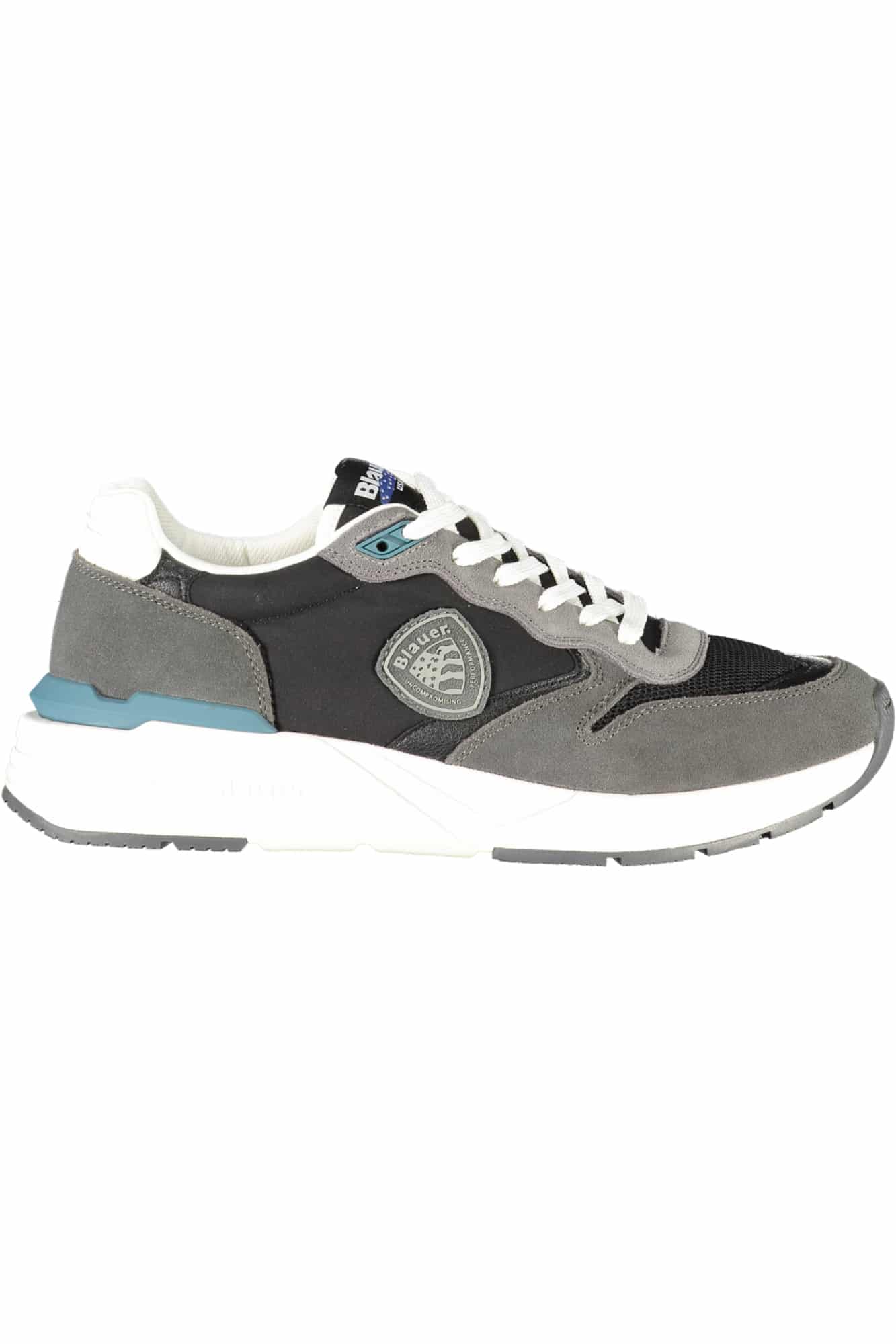 blauercalzaturasportivauomonero_1 BLAUER MEN'S SPORTS FOOTWEAR BLACK - Image 1