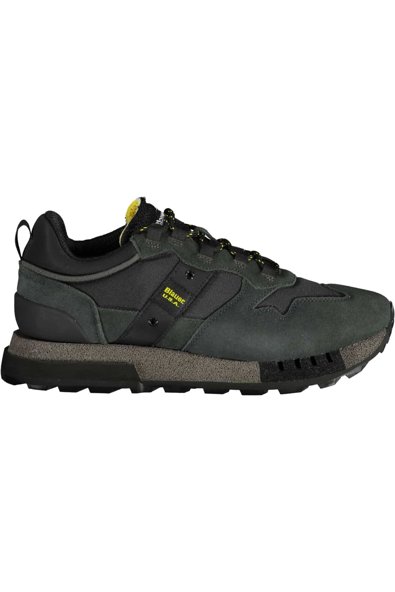 blauercalzaturasportivauomonero_1 BLAUER MEN'S SPORTS FOOTWEAR BLACK - Image 1