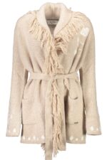 BLUGIRL BEIGE WOMAN CARDIGAN