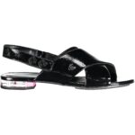 CALVIN KLEIN WOMEN'S SANDAL FOOTWEAR BLACK