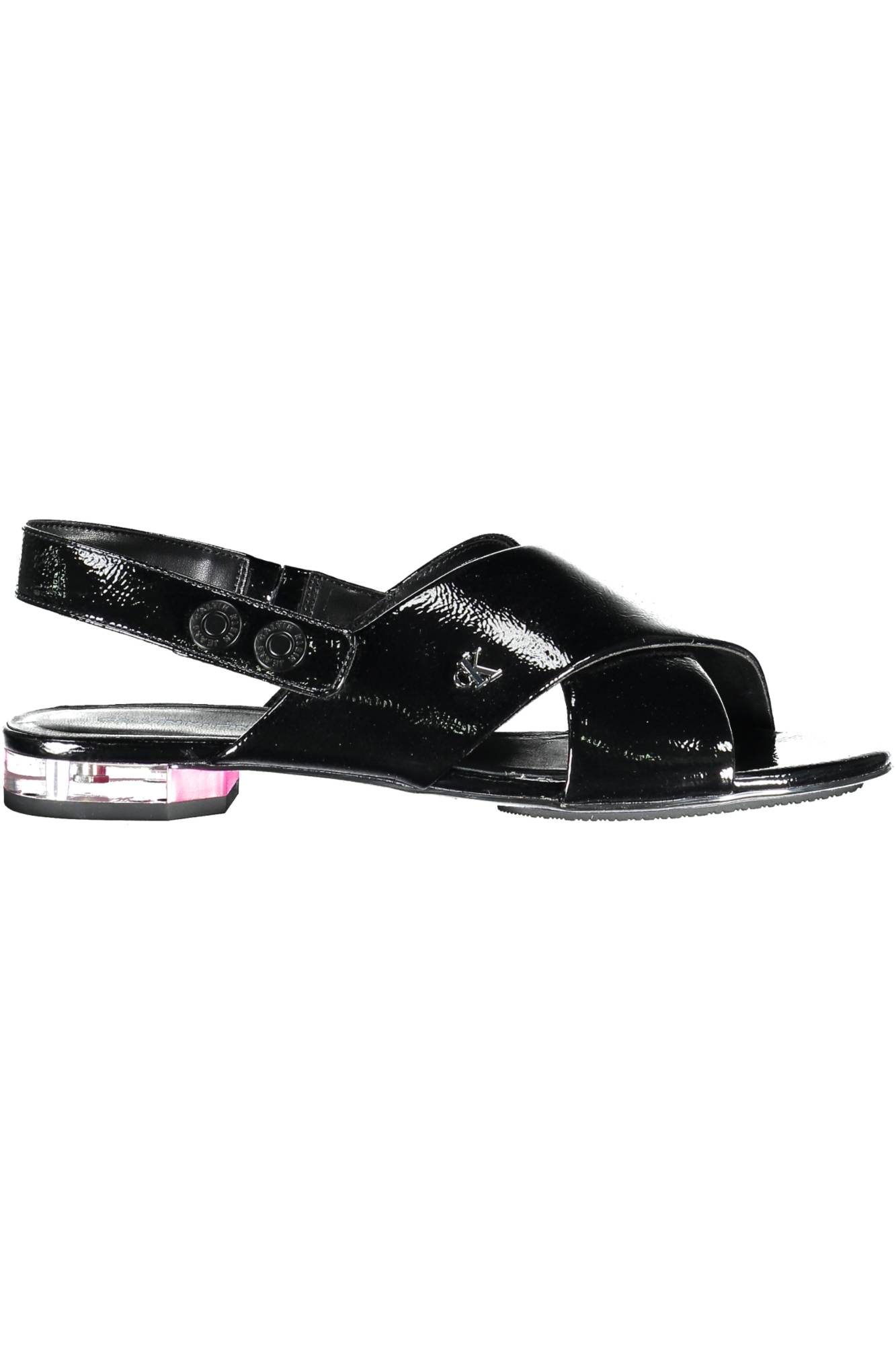 calvinkleincalzaturasandalodonnanero_1 CALVIN KLEIN WOMEN'S SANDAL FOOTWEAR BLACK - Image 1