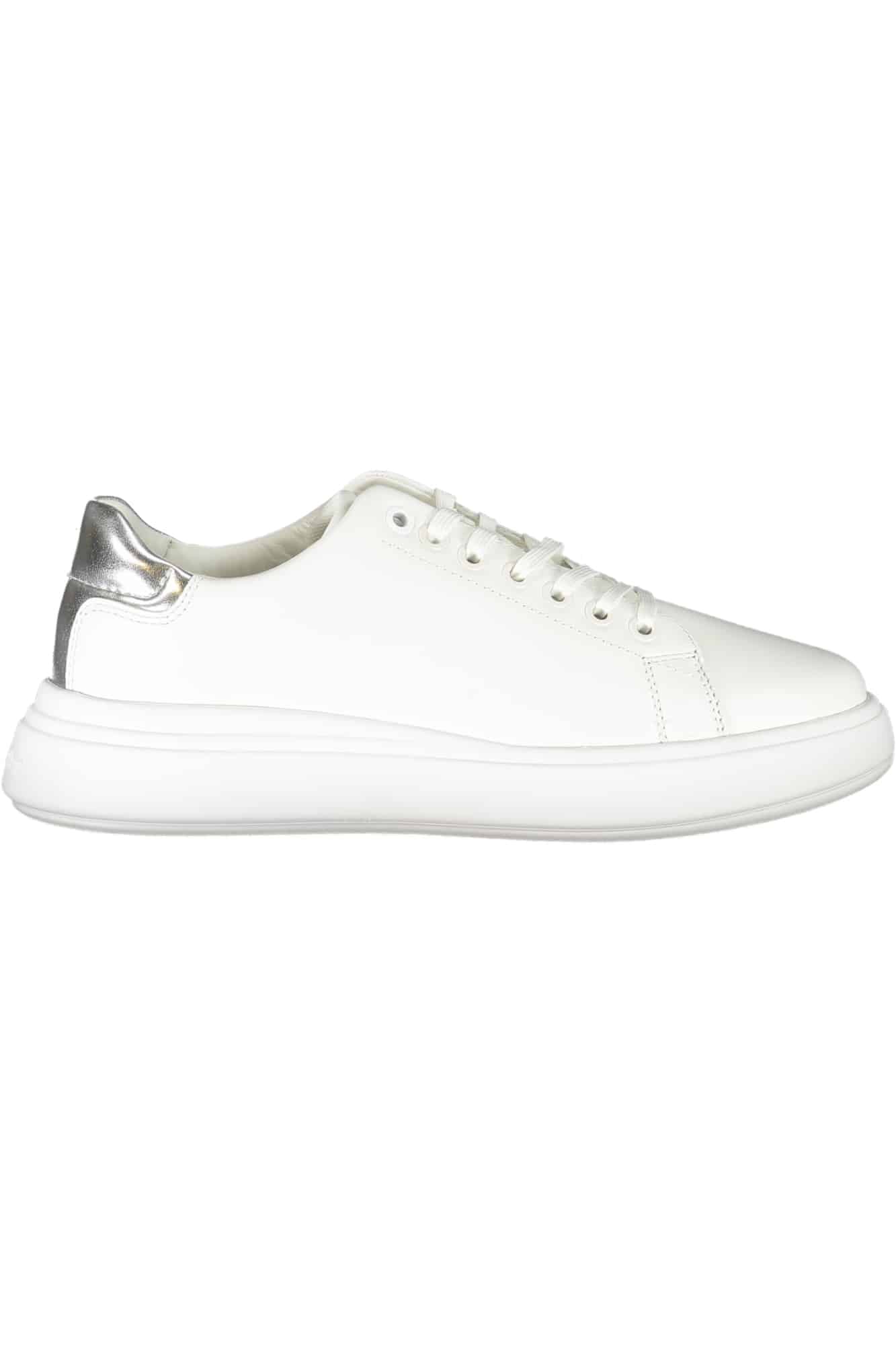 calvinkleincalzaturasportivadonnabianco_1 CALVIN KLEIN WHITE WOMEN'S SPORTS SHOES - Image 1