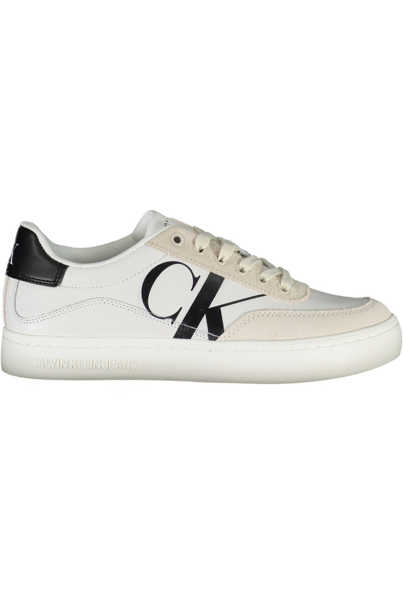 calvinkleincalzaturasportivadonnabianco_1 CALVIN KLEIN WHITE WOMEN'S SPORTS SHOES - Image 1