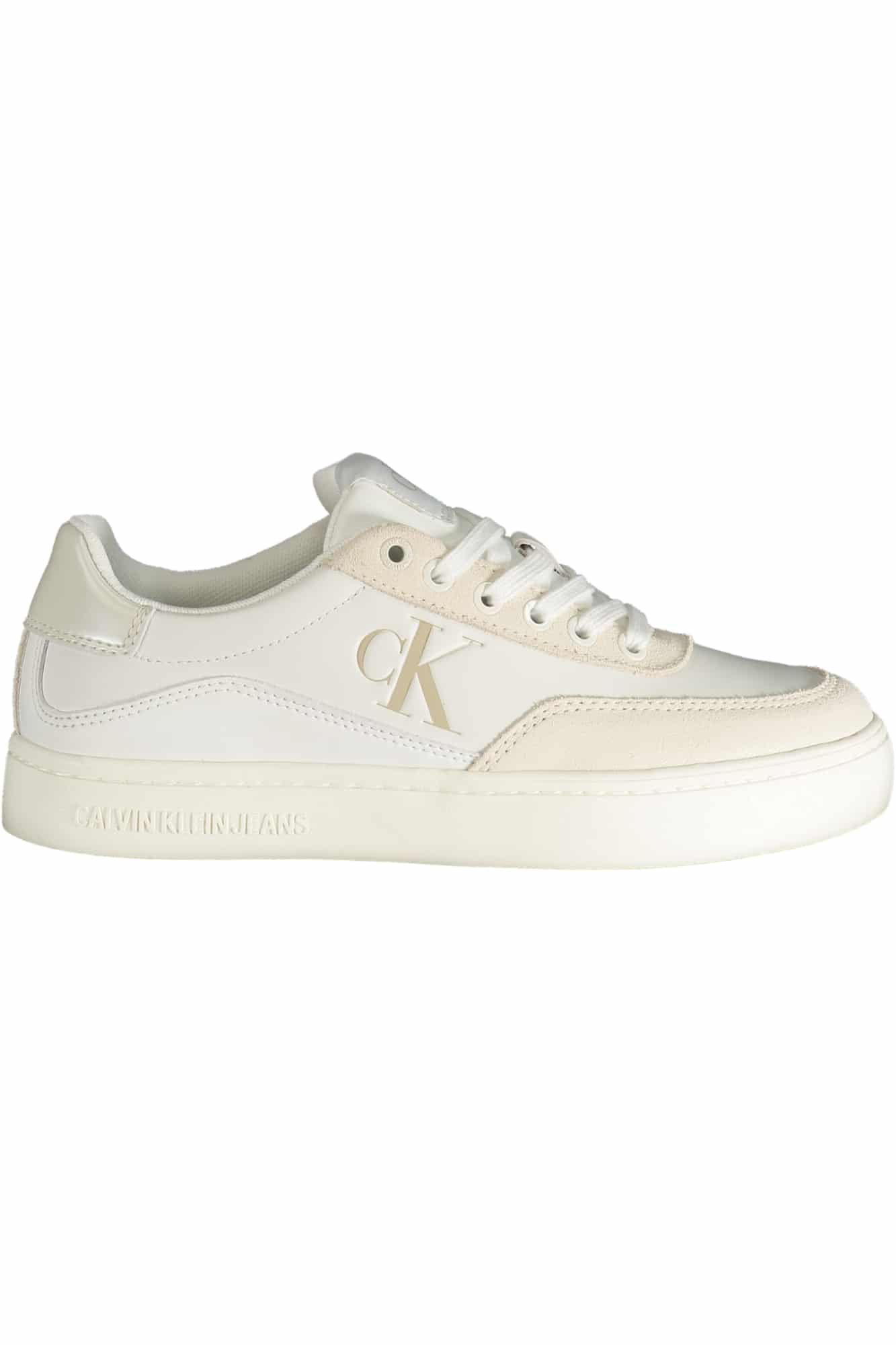 calvinkleincalzaturasportivadonnabianco_1 CALVIN KLEIN WOMEN'S SPORTS FOOTWEAR WHITE - Image 1
