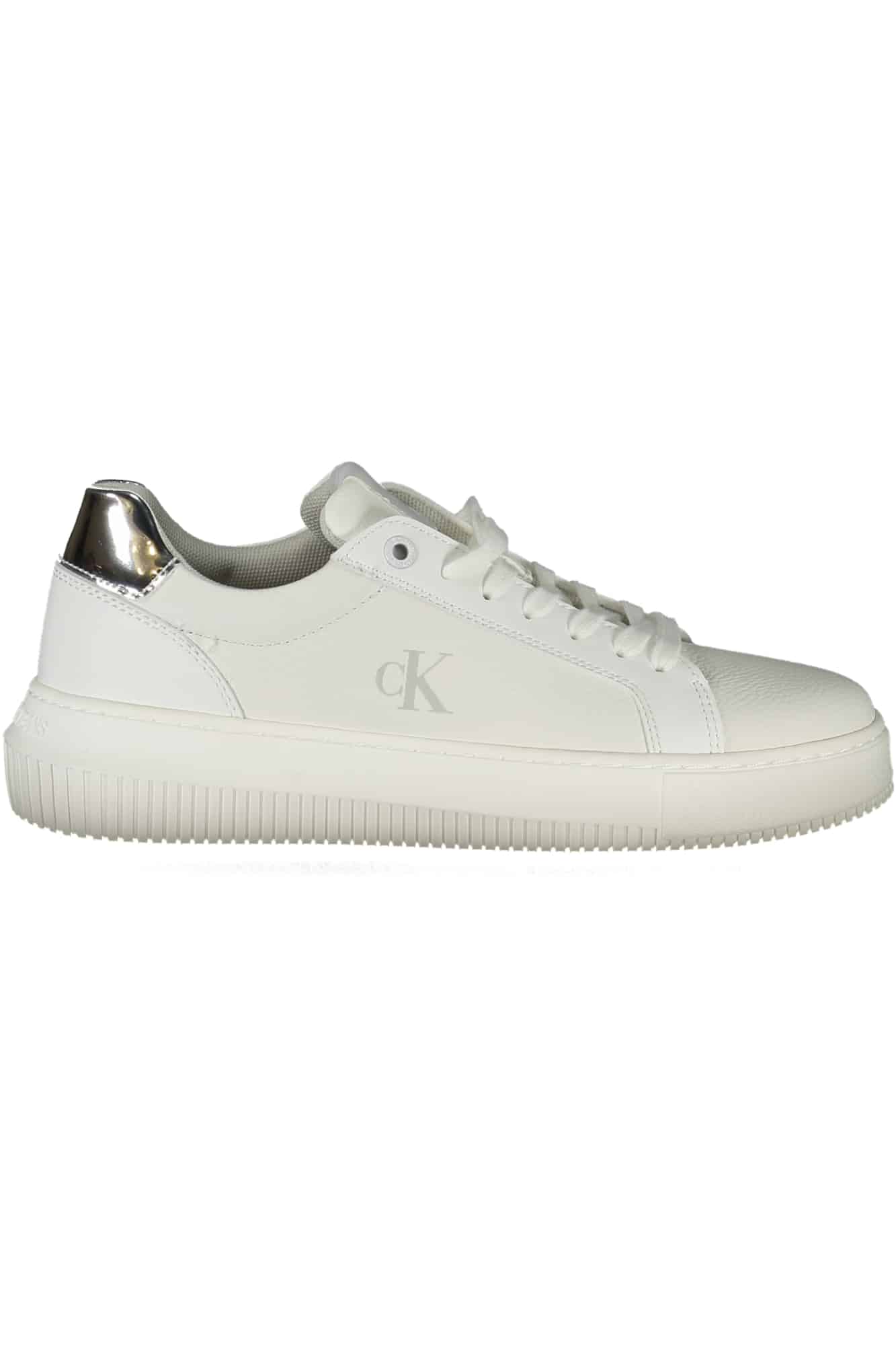 calvinkleincalzaturasportivadonnabianco_1 CALVIN KLEIN WOMEN'S SPORTS FOOTWEAR WHITE - Image 1