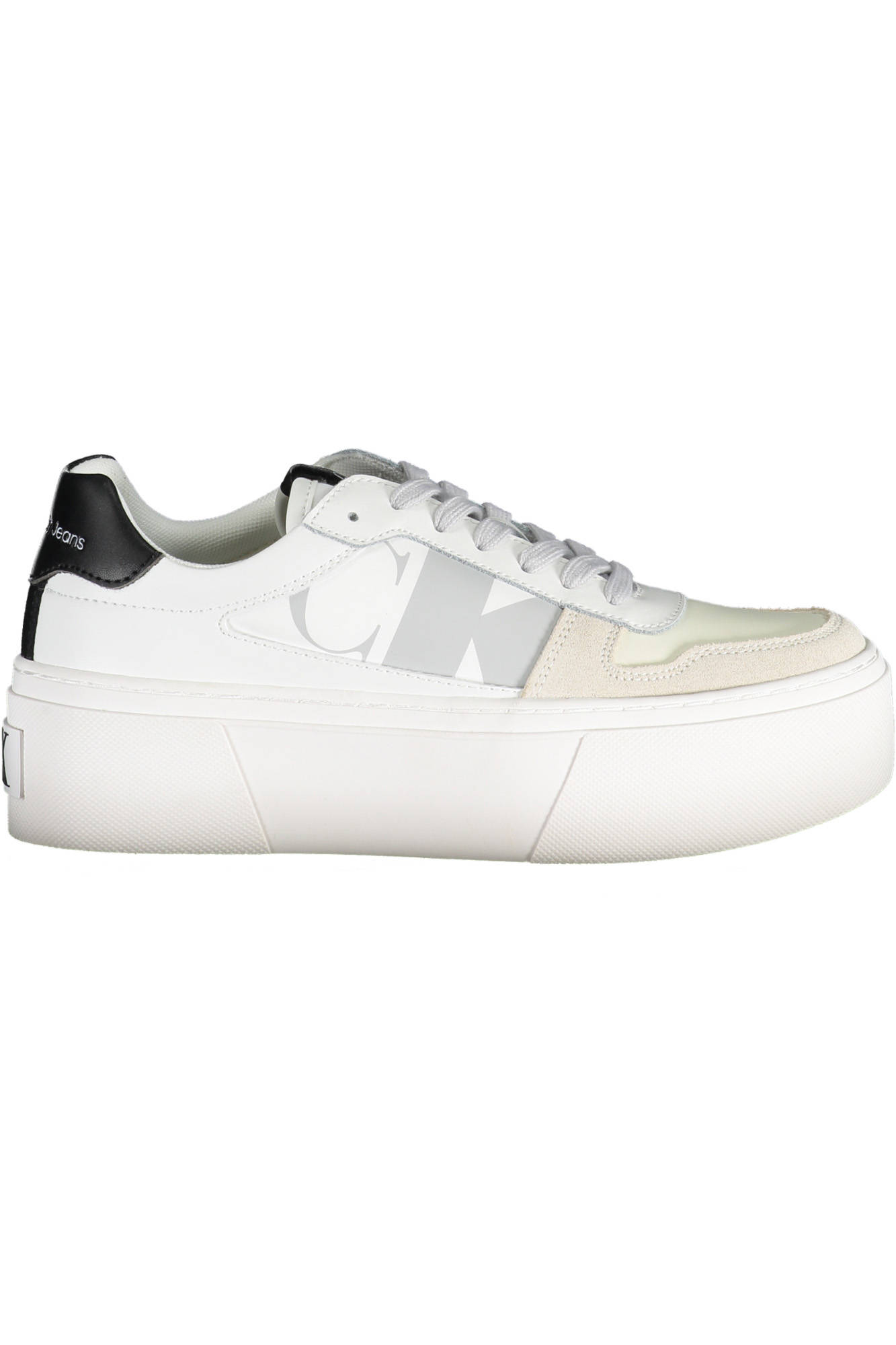 calvinkleincalzaturasportivadonnabianco_1 CALVIN KLEIN WHITE WOMEN'S SPORT SHOES - Image 1