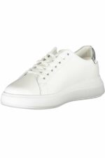 CALVIN KLEIN WHITE WOMEN'S SPORTS SHOES - Image 3