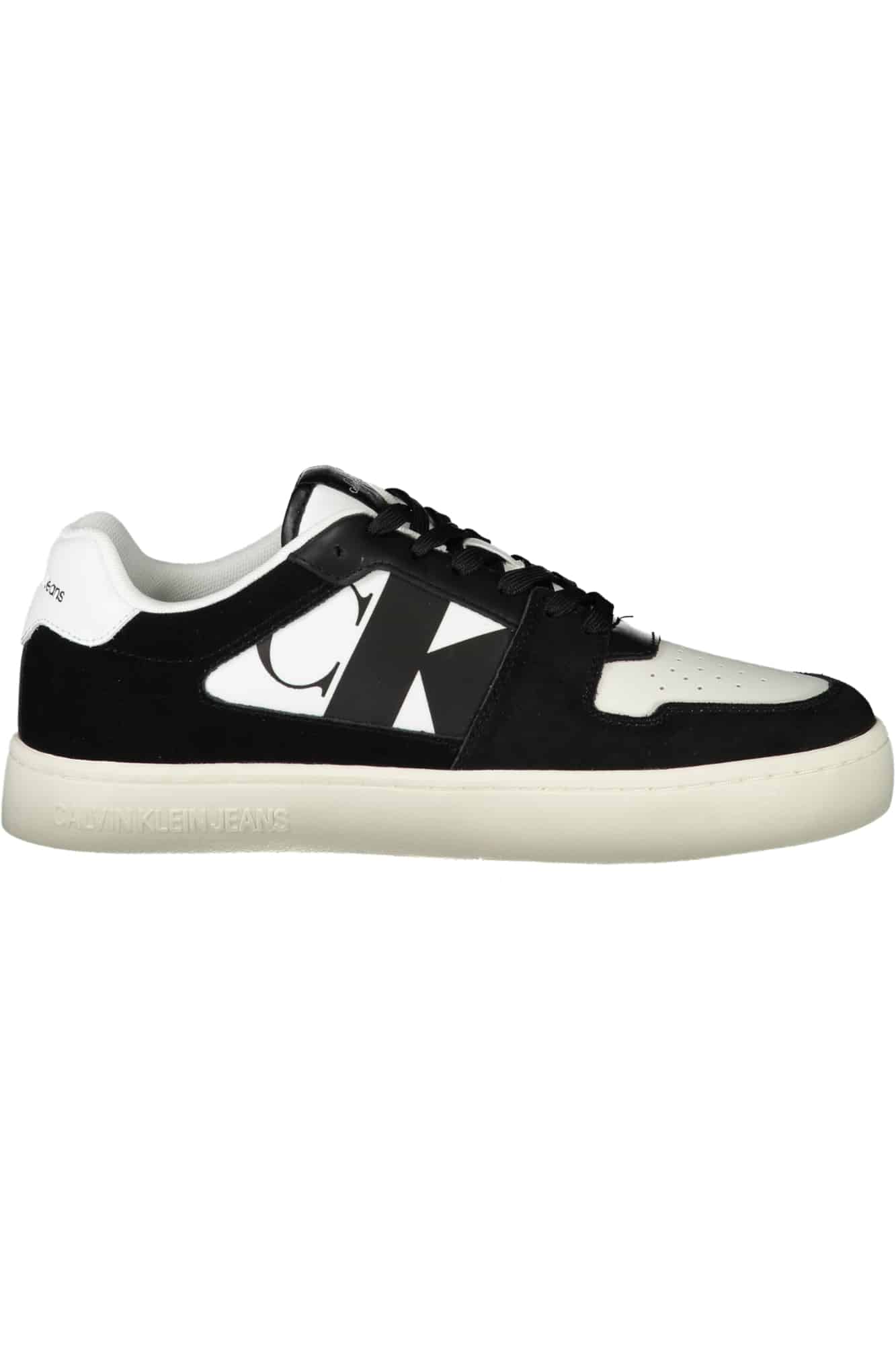 calvinkleincalzaturasportivauomobianco_1 CALVIN KLEIN MEN'S SPORTS SHOES WHITE - Image 1