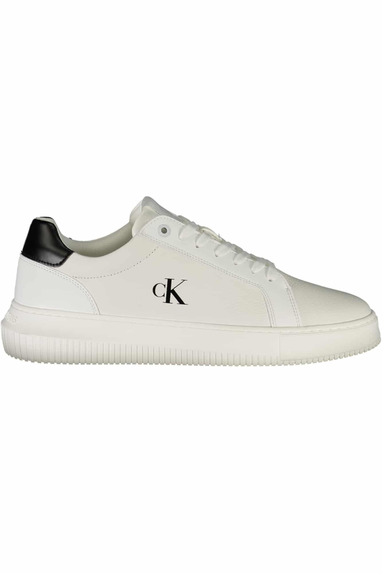 calvinkleincalzaturasportivauomobianco_1 CALVIN KLEIN MEN'S SPORTS SHOES WHITE - Image 1