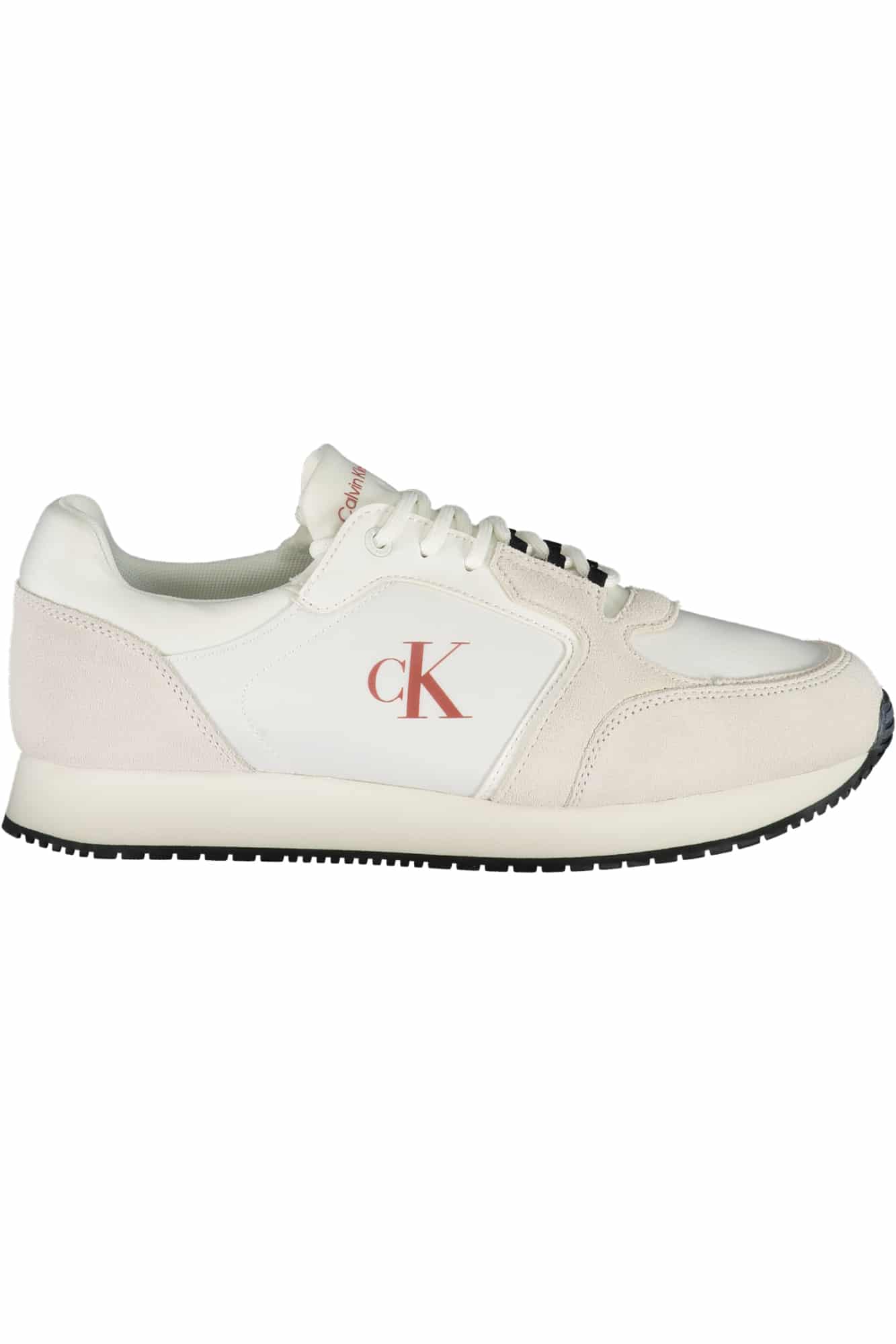 calvinkleincalzaturasportivauomobianco_1 CALVIN KLEIN MEN'S SPORTS SHOES WHITE - Image 1