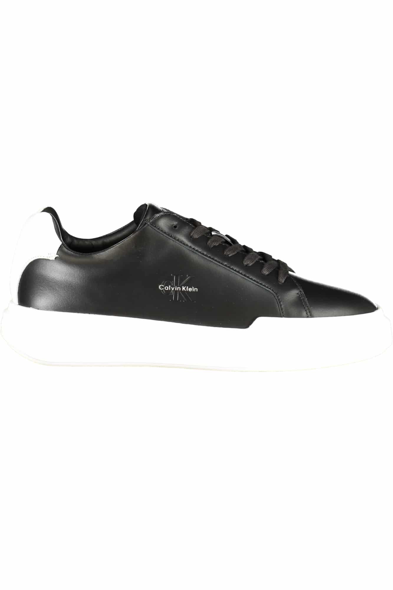 calvinkleincalzaturasportivauomonero_1 CALVIN KLEIN MEN'S BLACK SPORTS SHOES - Image 1
