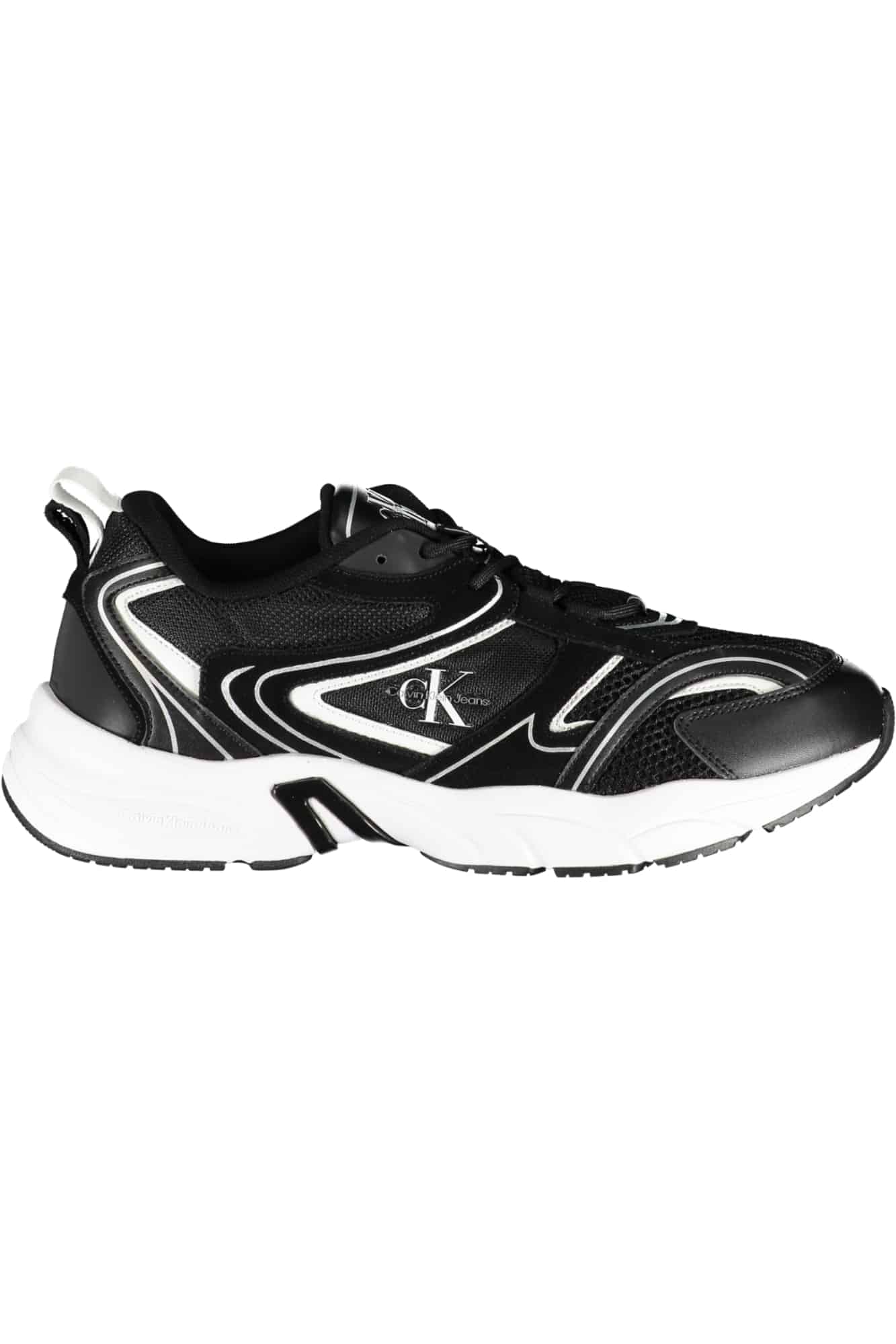 calvinkleincalzaturasportivauomonero_1 CALVIN KLEIN BLACK MEN'S SPORTS SHOES - Image 1