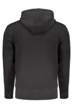 CALVIN KLEIN MEN'S BLACK ZIP SWEATSHIRT - Image 2