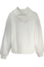 CALVIN KLEIN SWEATSHIRT WITHOUT ZIP WOMEN WHITE - Image 2