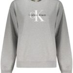 CALVIN KLEIN SWEATSHIRT WITHOUT ZIP WOMEN GREY