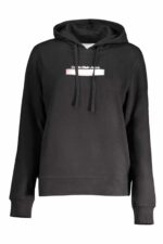 CALVIN KLEIN WOMEN'S ZIPLESS SWEATSHIRT BLACK