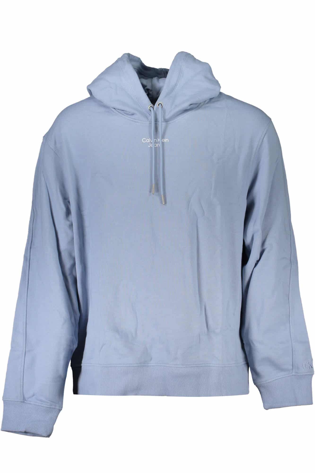 calvinkleinfelpasenzazipuomoazzurro_1 CALVIN KLEIN SWEATSHIRT WITHOUT ZIP MAN BLUE - Image 1