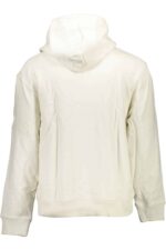CALVIN KLEIN WHITE MEN'S SWEATSHIRT WITHOUT ZIP - Image 2