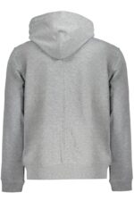 CALVIN KLEIN MEN'S ZIP-UP SWEATSHIRT GREY - Image 2