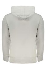 CALVIN KLEIN MEN'S GRAY ZIPLESS SWEATSHIRT - Image 2