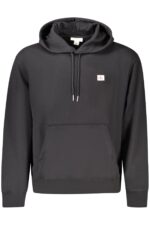 CALVIN KLEIN MEN'S BLACK ZIP-UP SWEATSHIRT