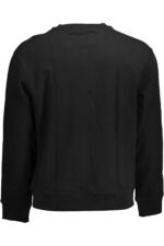 CALVIN KLEIN SWEATSHIRT WITHOUT ZIP MAN BLACK - Image 2
