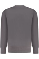 CALVIN KLEIN MEN'S BLACK ZIP-UP SWEATSHIRT - Image 2