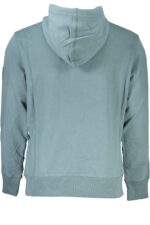 CALVIN KLEIN MEN'S GREEN ZIPLESS SWEATSHIRT - Image 2