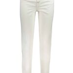 CALVIN KLEIN WOMEN'S DENIM JEANS WHITE