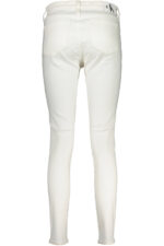 CALVIN KLEIN WOMEN'S DENIM JEANS WHITE - Image 2