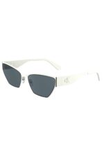 CALVIN KLEIN SUNGLASSES WOMEN WHITE - Image 2