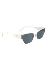 CALVIN KLEIN SUNGLASSES WOMEN WHITE - Image 3