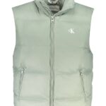 CALVIN KLEIN GREEN MEN'S SLEEVELESS