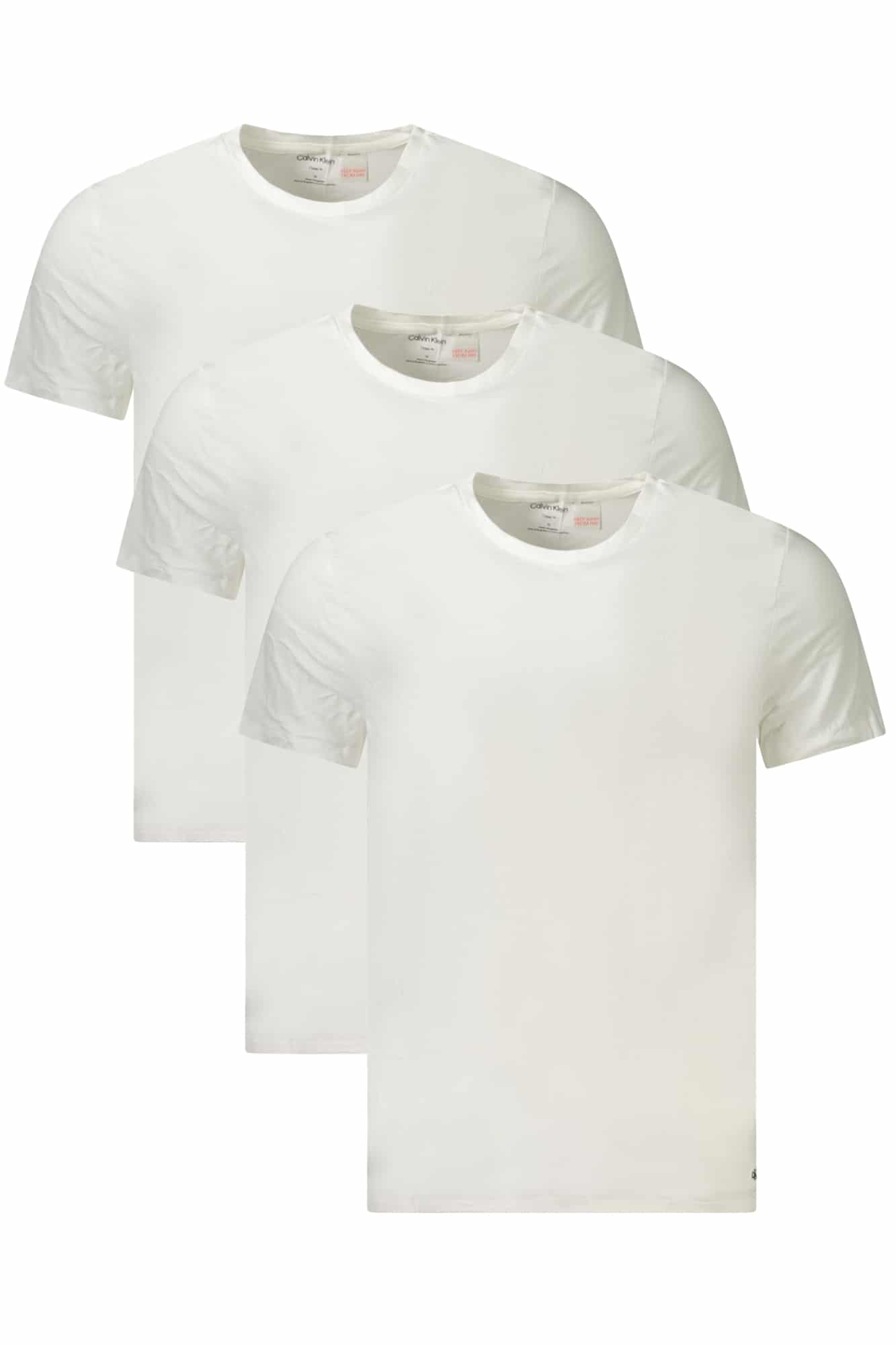 calvinkleint-shirtmanichecorteuomobianco_1 CALVIN KLEIN MEN'S SHORT SLEEVE T-SHIRT WHITE - Image 1