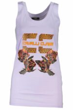 CAVALLI CLASS WOMEN'S PURPLE TANK TOP