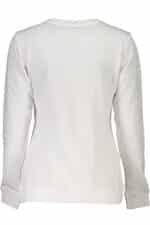 CAVALLI CLASS WOMEN'S WHITE SWEATSHIRT WITHOUT ZIP - Image 2