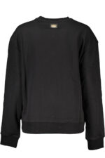 CAVALLI CLASS BLACK SWEATSHIRT WITHOUT ZIP - Image 2