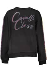 CAVALLI CLASS SWEATSHIRT WITHOUT ZIP WOMEN BLACK - Image 2