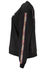 CAVALLI CLASS SWEATSHIRT WITHOUT ZIP WOMEN BLACK - Image 3